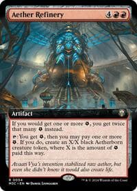Aether Refinery (Extended Art) from Commander: Modern Horizons 3