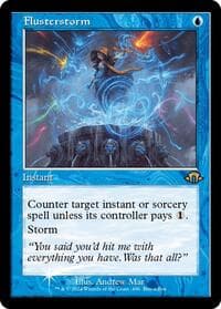 Flusterstorm (Retro Frame) from Buy-A-Box Promos