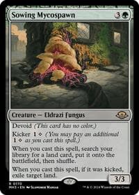 Sowing Mycospawn from Modern Horizons 3