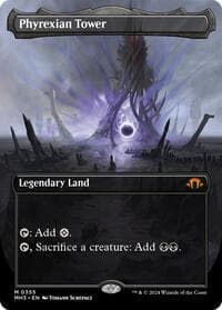 Phyrexian Tower (Borderless) from Modern Horizons 3