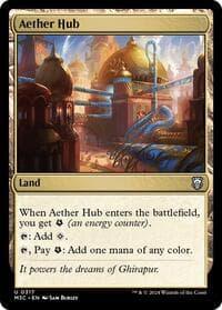 Aether Hub from Commander: Modern Horizons 3