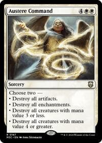 Austere Command from Commander: Modern Horizons 3