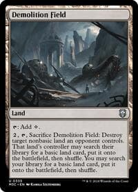 Demolition Field from Commander: Modern Horizons 3