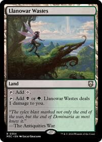 Llanowar Wastes from Commander: Modern Horizons 3