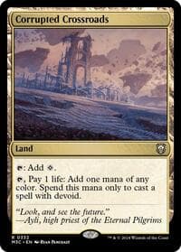 Corrupted Crossroads from Commander: Modern Horizons 3