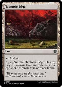 Tectonic Edge from Commander: Modern Horizons 3