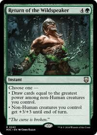 Return of the Wildspeaker from Commander: Modern Horizons 3