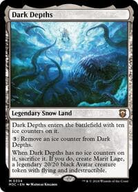 Dark Depths from Commander: Modern Horizons 3