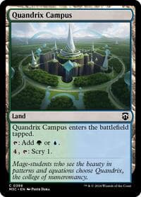 Quandrix Campus from Commander: Modern Horizons 3