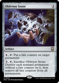Oblivion Stone from Commander: Modern Horizons 3