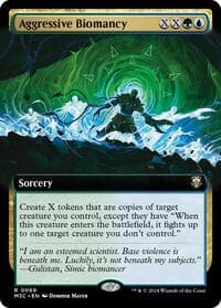 Aggressive Biomancy (Extended Art) from Commander: Modern Horizons 3
