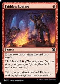 Faithless Looting from Commander: Modern Horizons 3