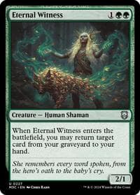 Eternal Witness from Commander: Modern Horizons 3