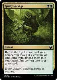 Grisly Salvage from Commander: Modern Horizons 3