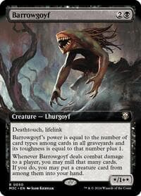 Barrowgoyf (Extended Art) from Commander: Modern Horizons 3