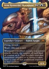 Arna Kennerud, Skycaptain (Borderless) from Modern Horizons 3