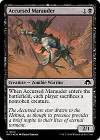 Accursed Marauder (Ripple Foil) from Modern Horizons 3
