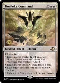 Kozilek's Command from Prerelease Cards