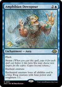 Amphibian Downpour from Prerelease Cards