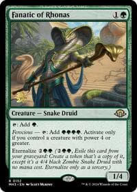 Fanatic of Rhonas from Prerelease Cards