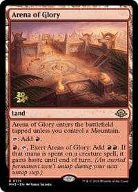 Arena of Glory from Prerelease Cards