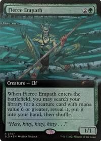 Fierce Empath (Extended Art) from Secret Lair Drop Series