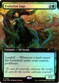 Evolution Sage (Extended Art) from Secret Lair Drop Series