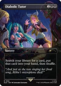 Diabolic Tutor (1592) from Secret Lair Drop Series