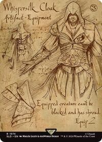 Whispersilk Cloak from Secret Lair Drop Series