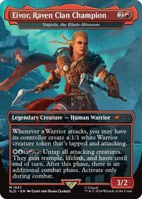 Eivor, Raven Clan Champion - Najeela, the Blade-Blossom from Secret Lair Drop Series