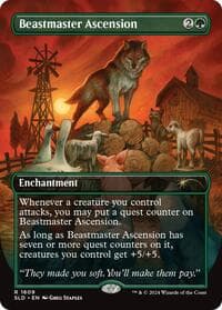 Beastmaster Ascension from Secret Lair Drop Series
