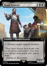 Royal Assassin (Extended Art) from Universes Beyond: Assassin's Creed