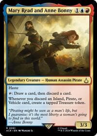 Mary Read and Anne Bonny from Universes Beyond: Assassin's Creed
