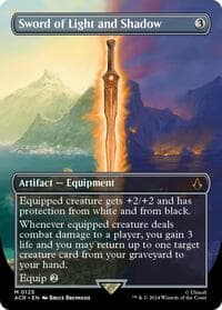 Sword of Light and Shadow (Borderless) from Universes Beyond: Assassin's Creed