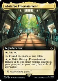 Abstergo Entertainment (Extended Art) from Universes Beyond: Assassin's Creed