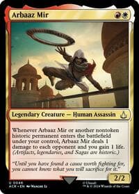Arbaaz Mir from Universes Beyond: Assassin's Creed