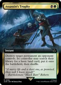 Assassin's Trophy (Extended Art) from Universes Beyond: Assassin's Creed