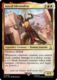 Aya of Alexandria from Universes Beyond: Assassin's Creed