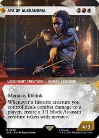 Aya of Alexandria (Showcase) from Universes Beyond: Assassin's Creed