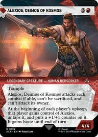 Alexios, Deimos of Kosmos (Showcase) from Universes Beyond: Assassin's Creed
