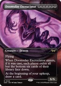 Doomsday Excruciator (Borderless) from Duskmourn: House of Horror