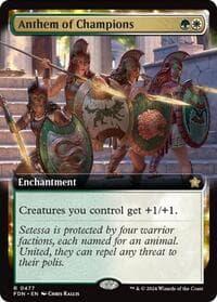 Anthem of Champions (Extended Art) from Foundations