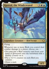 Kastral, the Windcrested from Bloomburrow