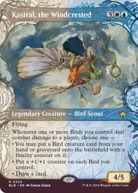 Kastral, the Windcrested (Showcase) from Bloomburrow