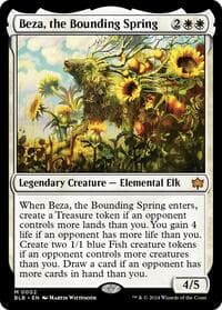 Beza, the Bounding Spring from Bloomburrow