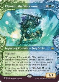 Clement, the Worrywort (Showcase) from Bloomburrow