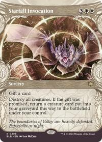 Starfall Invocation (Showcase) from Bloomburrow