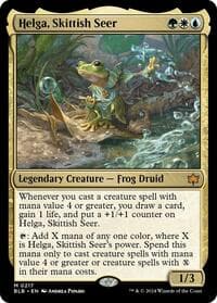 Helga, Skittish Seer from Bloomburrow