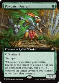 Pawpatch Recruit (Extended Art) from Bloomburrow