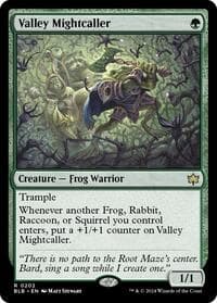 Valley Mightcaller from Bloomburrow